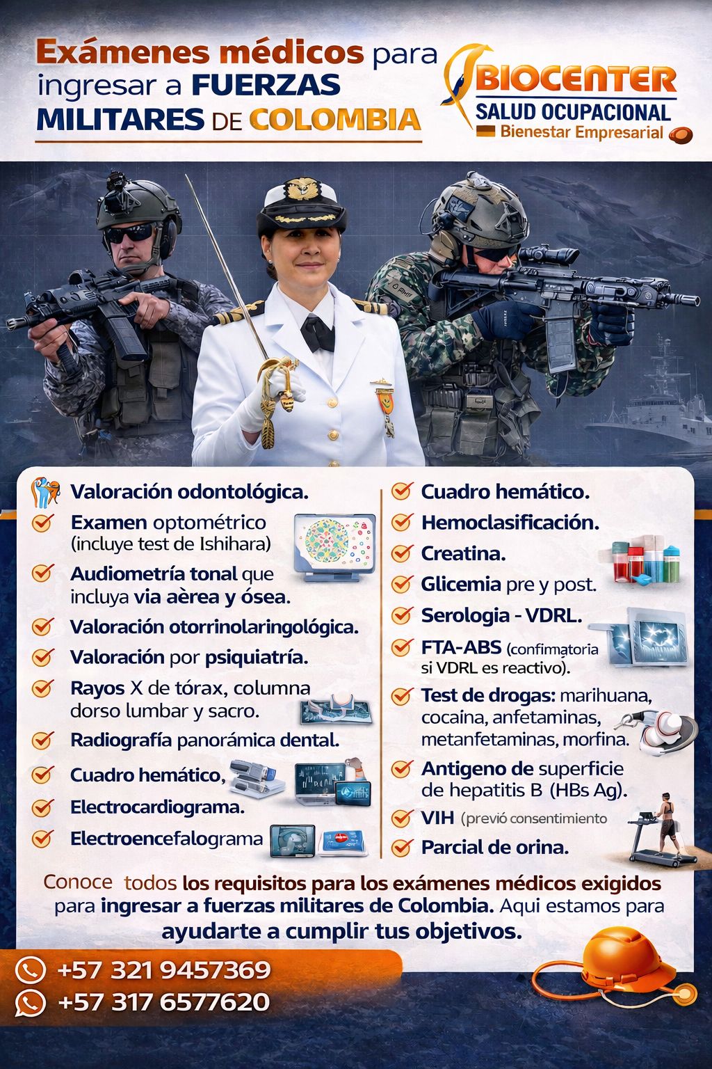 Ingreso Fuerzas Militares